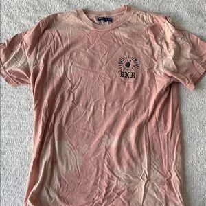 BORN X RAISED Faded Pink and Cream Tee
